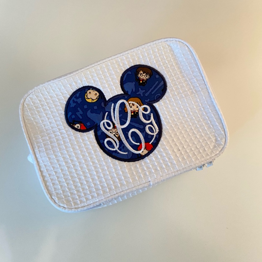 Made to Order! Potter Mickey Monogram Makeup Bag